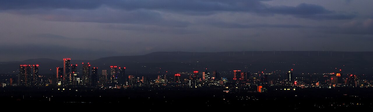 Manchester skyline