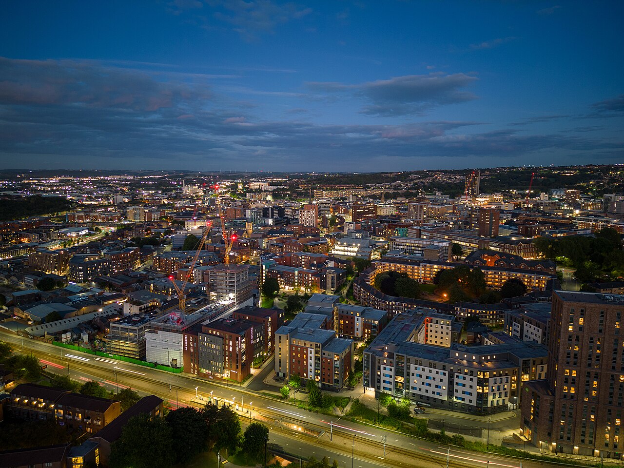 Sheffield skyline
